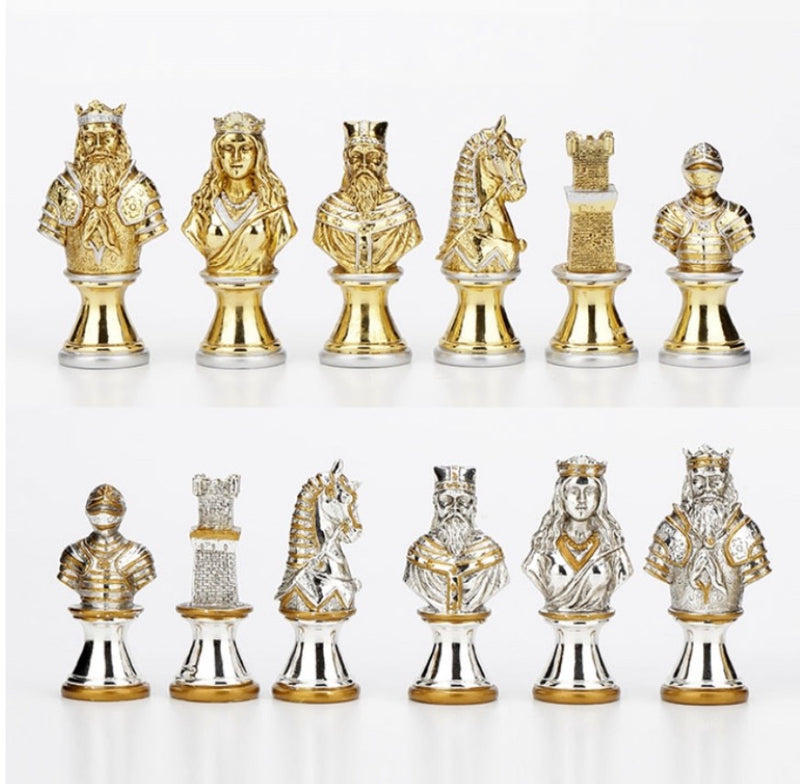 Dal Rossi Warriors Resin Chess Set