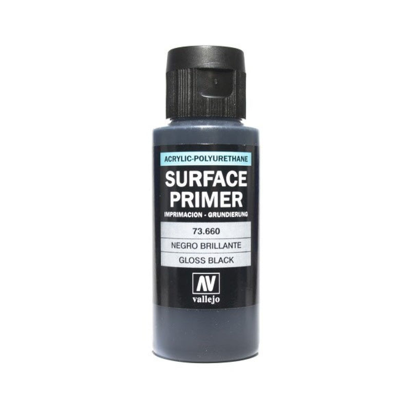 Vallejo - Gloss Black Primer - 60ml