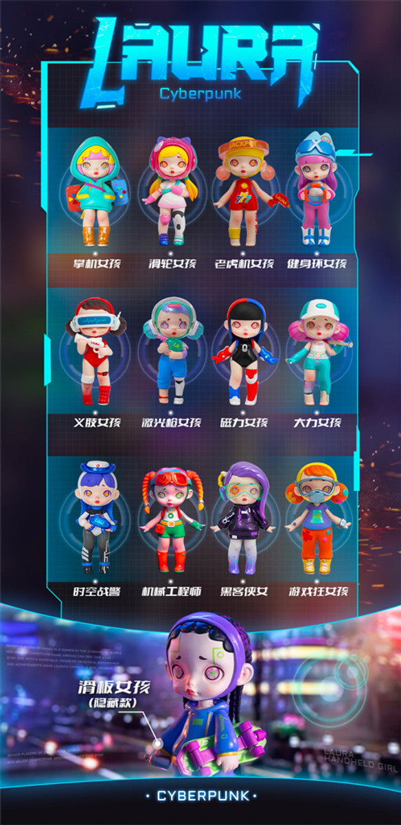 ToyCity - LAURA - Cyberpunk Series Figures Blind Box