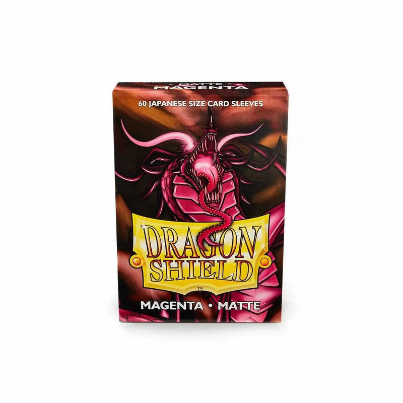 Dragon Shield - Sleeves - Box 60 - Matte (Japanese Size)