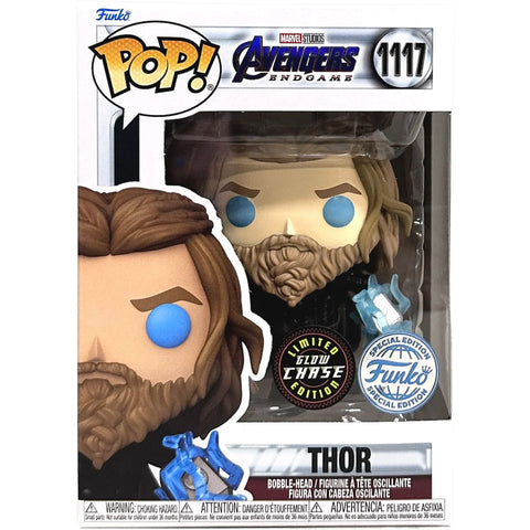 Marvel Avengers Endgame - Funko POP! Figure - Thor GLOW CHASE (1117)