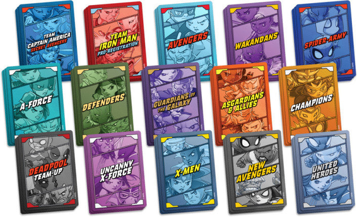 Marvel United Team Decks