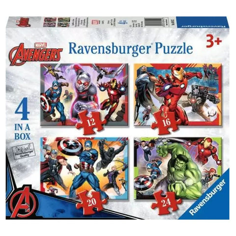 Marvel Avengers Assemble 4 In A Box
