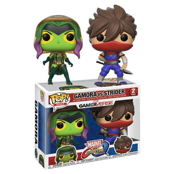 Marvel VS Capcom Infinite - Funko Pop! Figure - 2 Pack Gamora vs Strider