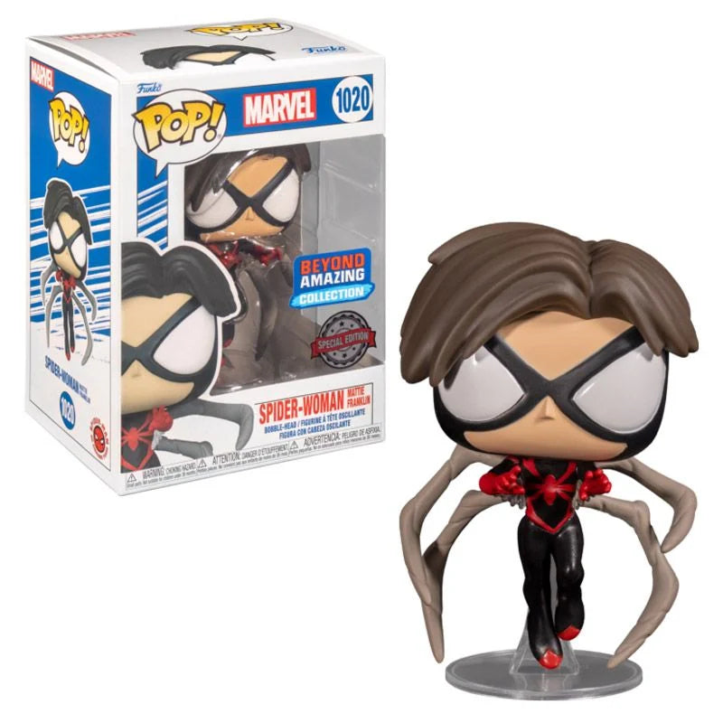Marvel - Funko Pop! Figure - Spider-Woman Mattie Franklin Special Edition Beyond Amazing Collection (1020)