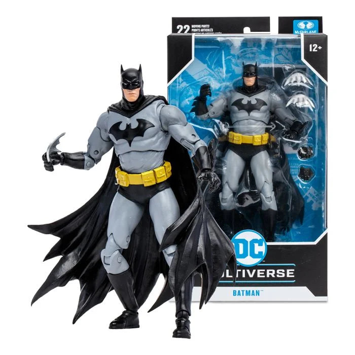 DC Multiverse 7" Figure - Batman (Hush)(Black/Grey)