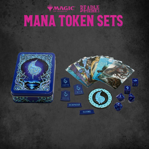 Beadle & Grimm's - MTG Blue Mana Token Set