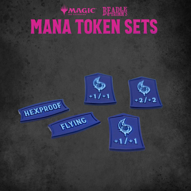 Beadle & Grimm's - MTG Blue Mana Token Set