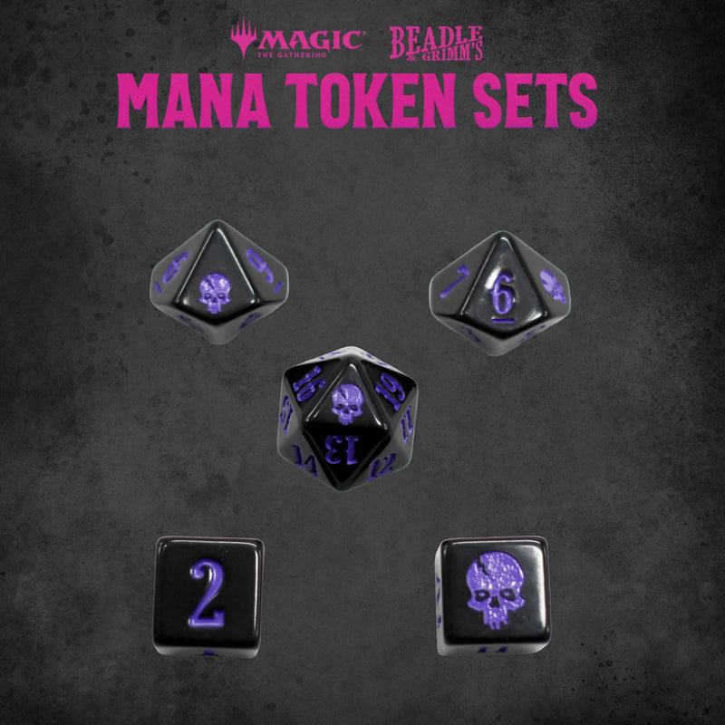 Beadle & Grimm's - MTG Black Mana Token Set