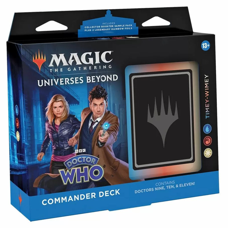 Magic The Gathering - Universes Beyond - Doctor Who - Commander Decks