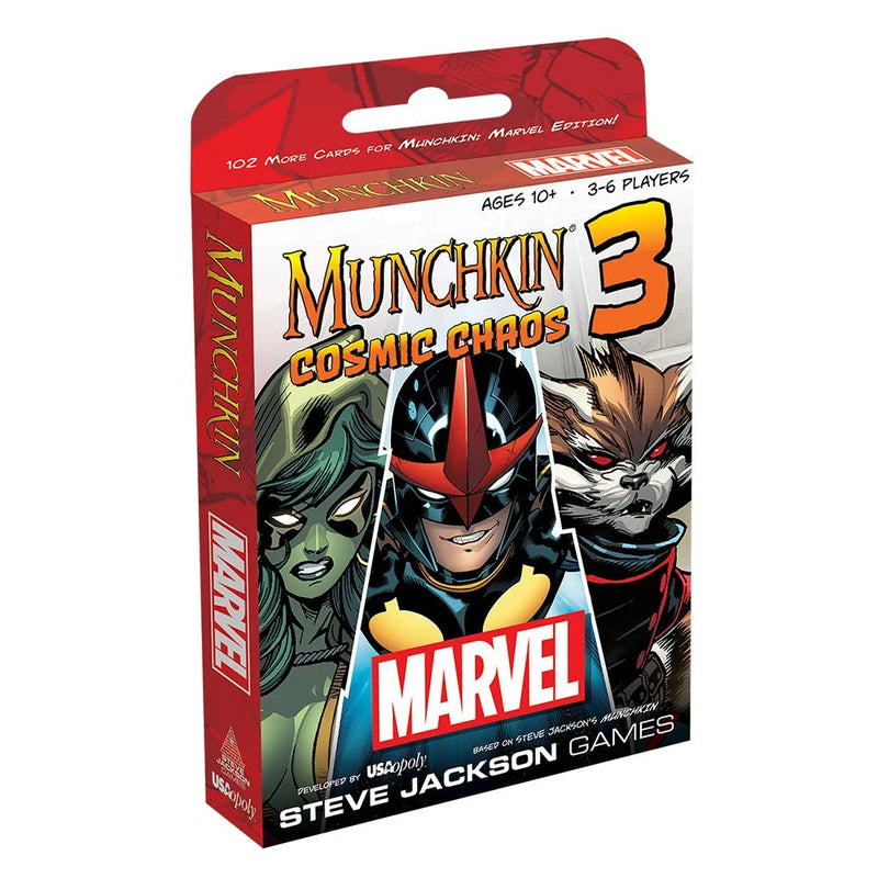 Munchkin - Marvel 3: Cosmic Chaos Expansion Card Game