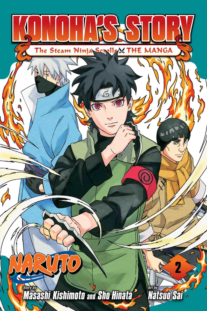 Naruto: Konoha's Story—The Steam Ninja Scrolls: The Manga, Volume 02