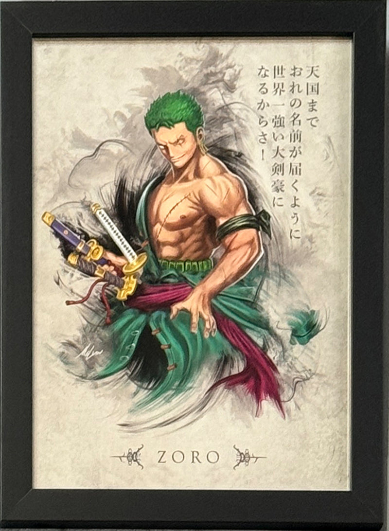 Melvin Chan Art One Piece Frames