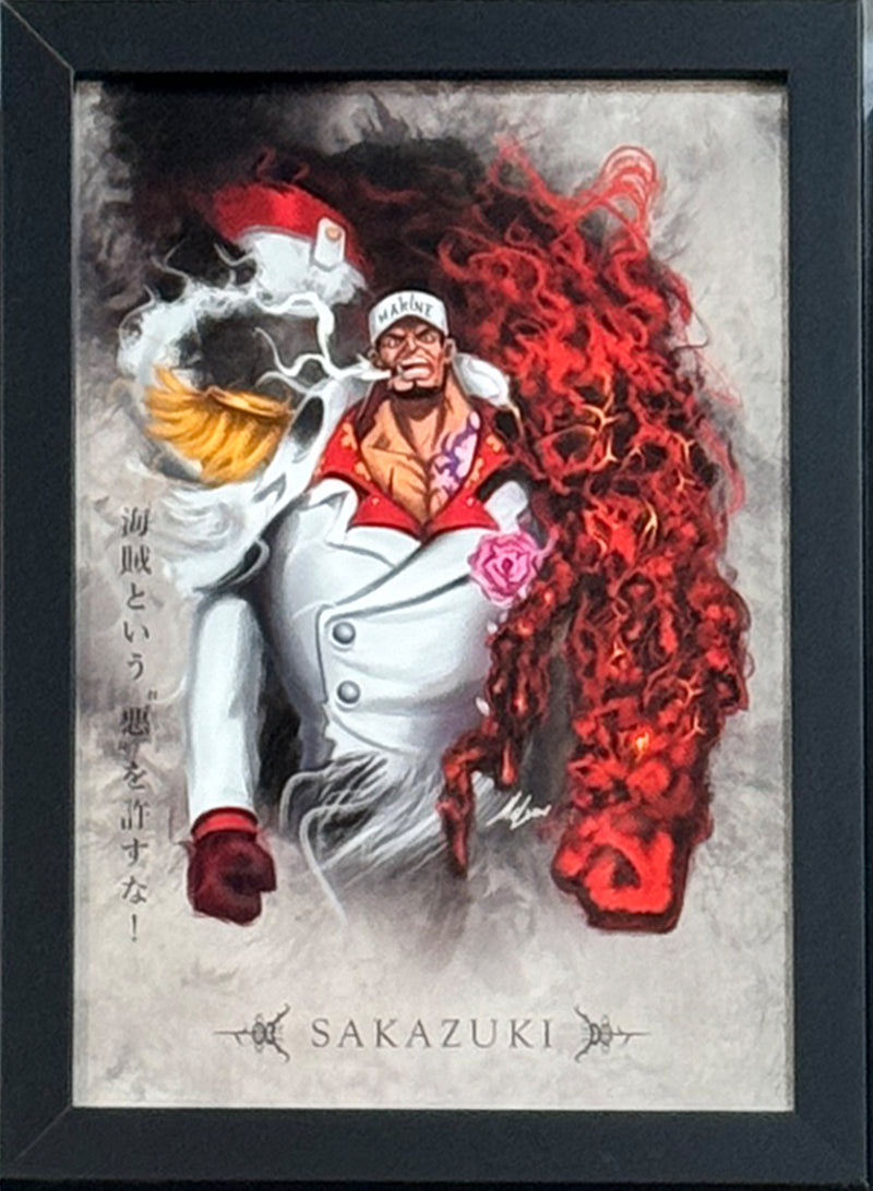 Melvin Chan Art One Piece Frames