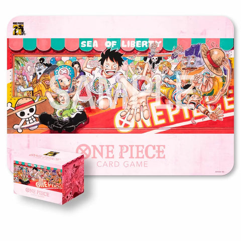 One Piece Card Game - Playmat and Card Case Set - 25th Edition