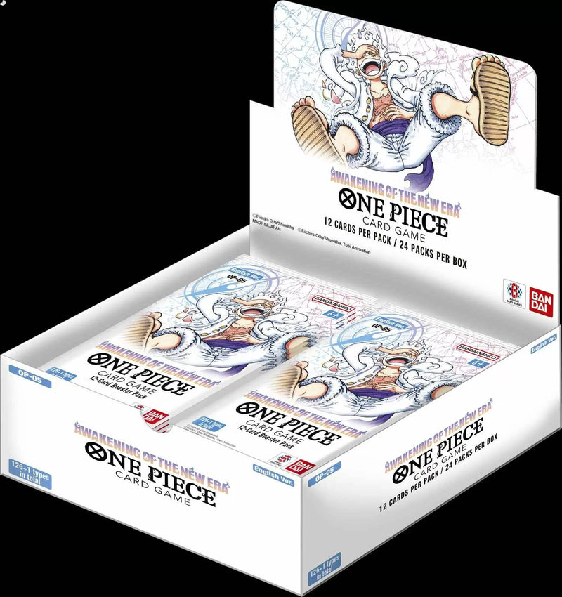 One Piece Card Game Awakening of the New Era (OP-05) Booster Display