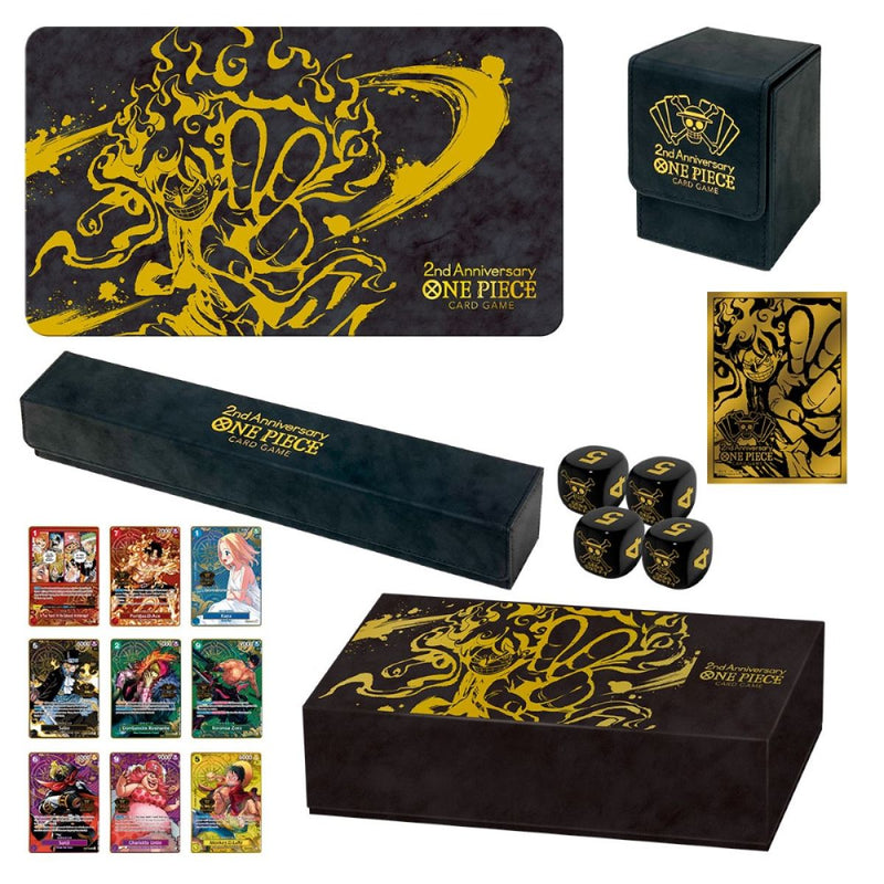 One Piece Card Game Japanese 2nd Anniversary Set