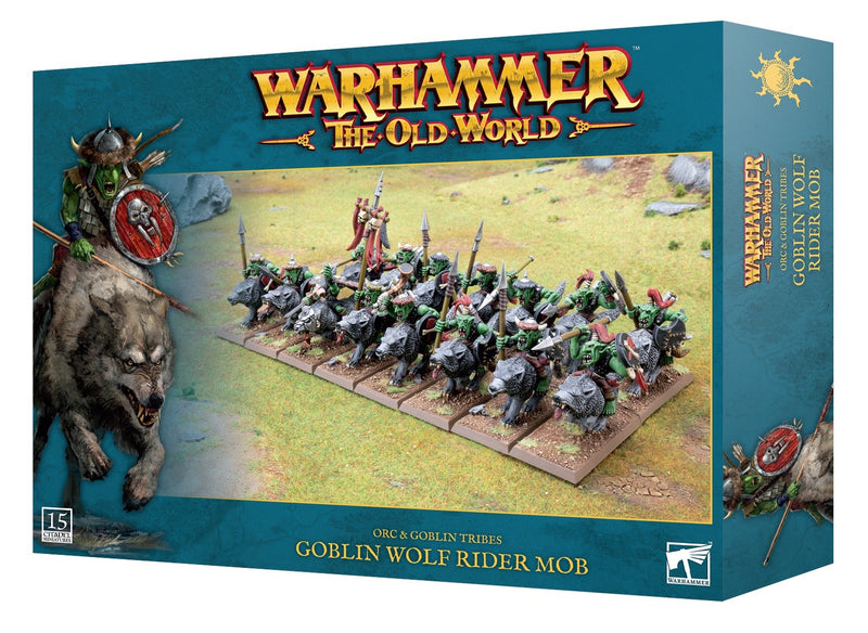 Orc & Goblin Tribes: Goblin Wolf Rider Mob