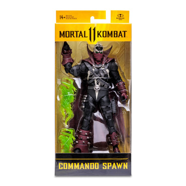 Mortal Kombat 7in Figures Commando Spawn