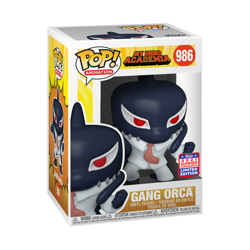 My Hero Academia - Funko Pop! Figure - Gang Orca 2021 Summer Con Exclusive (986)
