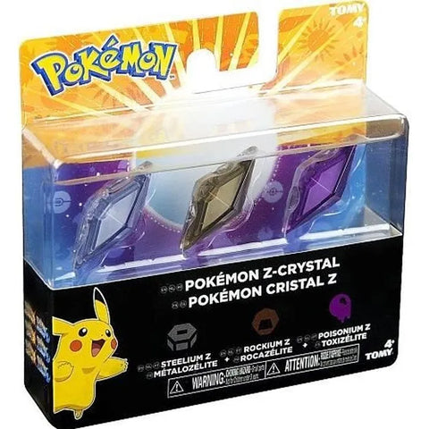 Pokemon Z-Ring Crystal 3 Pack