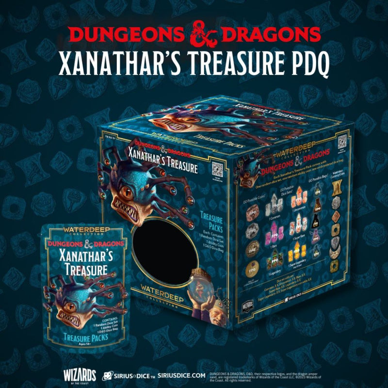 Sirius Dice - D&D Acererak's Treasure Blind Box PDQ Xanathar's Treasures
