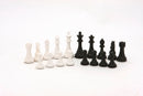 Dal Rossi - Black and White Weighted Chess Pieces 110mm 20″ Chess Board