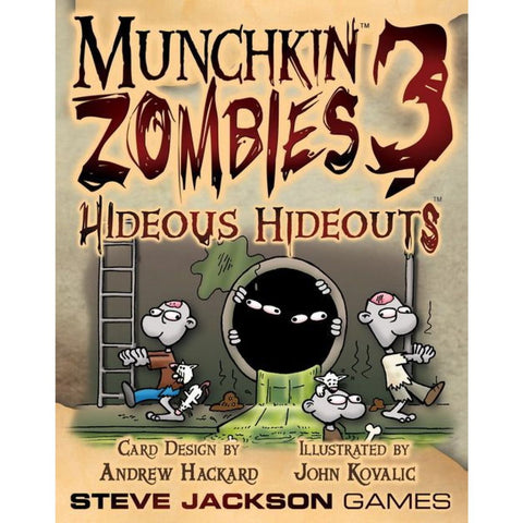 Munchkin - Zombies 3 Hideous Hideouts