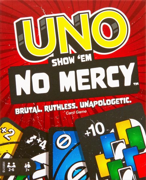 UNO Show 'em No Mercy Playing Cards