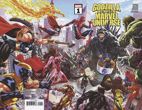 GODZILLA DESTROYS MARVEL UNIVERSE #01 (2025) Mini