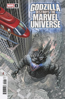 GODZILLA DESTROYS MARVEL UNIVERSE