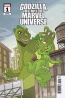 GODZILLA DESTROYS MARVEL UNIVERSE