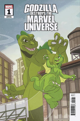 GODZILLA DESTROYS MARVEL UNIVERSE #01f (2025) Mini - Variant Cover F