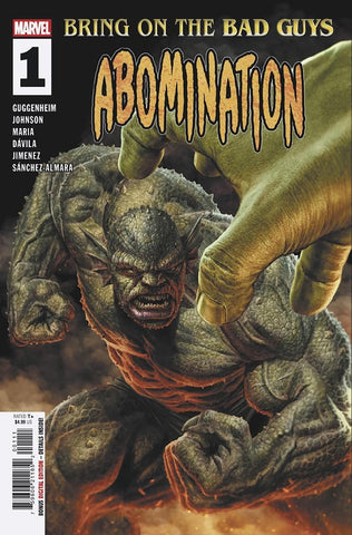 BRING ON THE BAD GUYS: Abomination #01 (2025) One-Shot