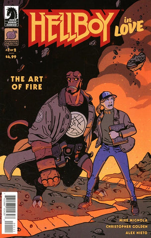 HELLBOY IN LOVE: ART OF FIRE #01 (2025) Mini