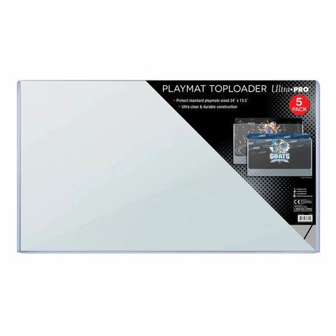 Ultra Pro Toploader 24" x 13.5" Playmat Toploader 5ct