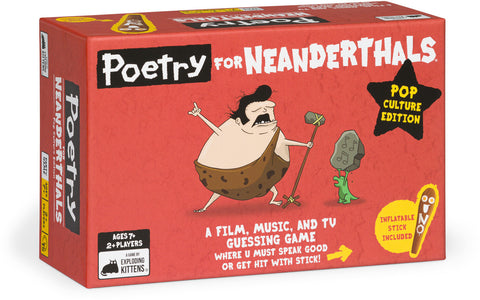 Poetry For Neanderthals Pop Culture Edition - By Exploding Kittens