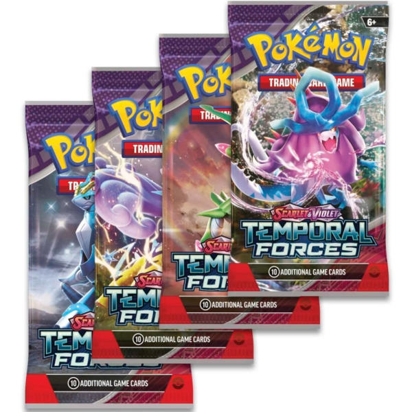 Pokemon Temporal Forces PAUPER Booster (4)