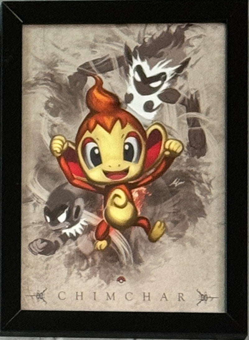 Melvin Chan Art Pokemon Frames