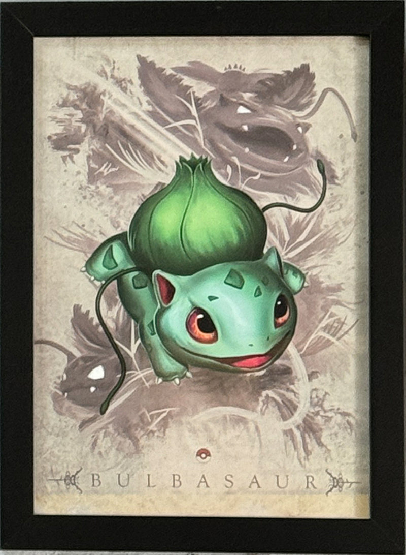 Melvin Chan Art Pokemon Frames