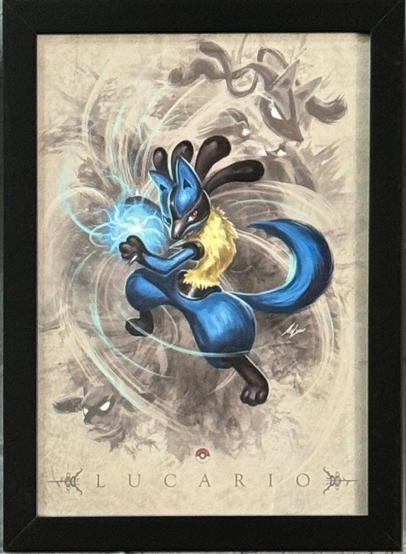 Melvin Chan Art Pokemon Frames