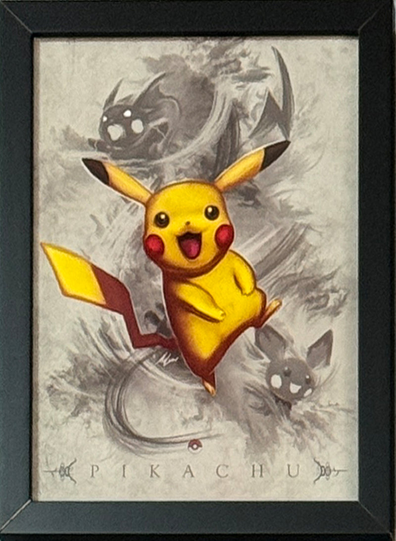 Melvin Chan Art Pokemon Frames