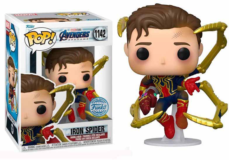 Marvel Avengers Endgame - Funko POP! Figure - Iron Spider Special Edition (1142)