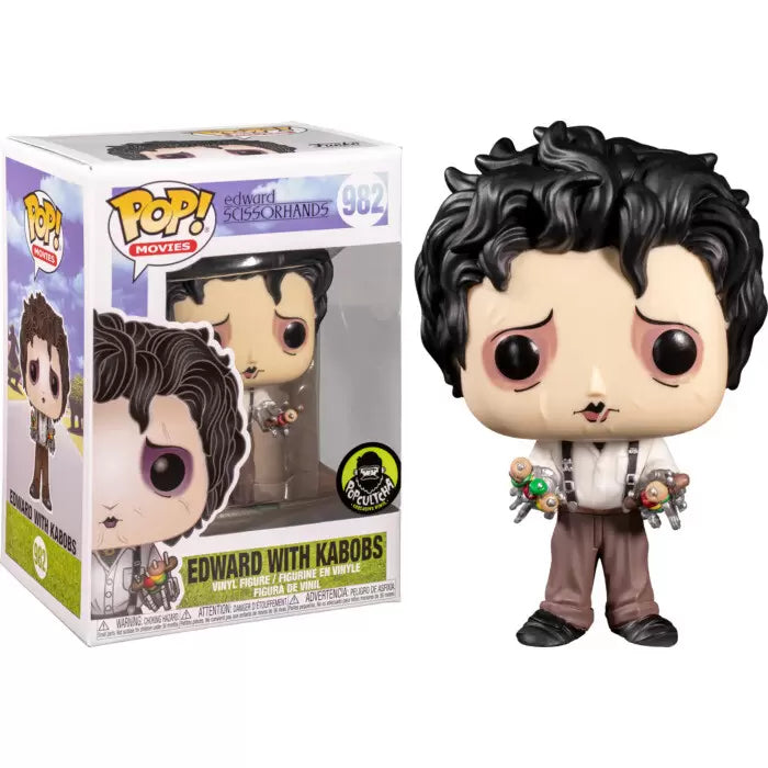 Edward Scissorhands - Funko Pop! Figure - Edward with Kabobs Popcultcha Exclusive (982)