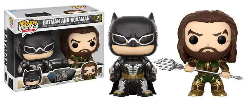 Batman and Aquaman - Funko Pop! - Justice League 2 Pack