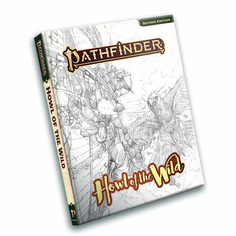 Pathfinder RPG: Howl of the Wild Sketch Cover Edition