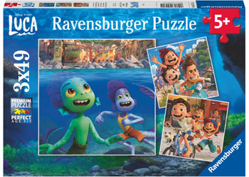 Disney Pixar Luca 3x49pc