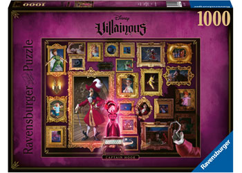 Villainous Captain Hook Puzzle 1000pc