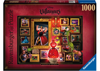 Villainous Queen of Hearts Puzzle 1000pc