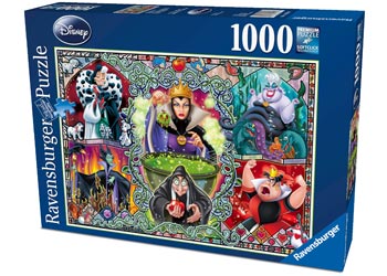 Disney Wicked Women Puzzle 1000pc